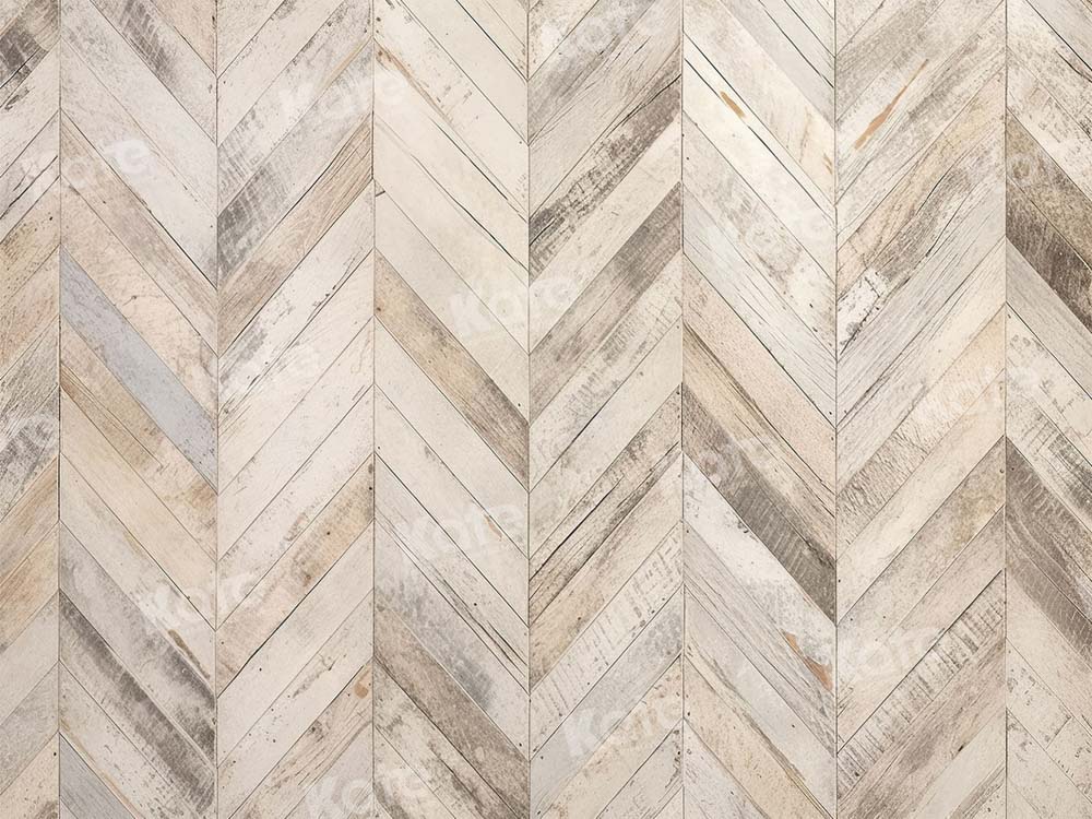 Kate Distressed Twill Wood Floor Backdrop for Photography - Image 3