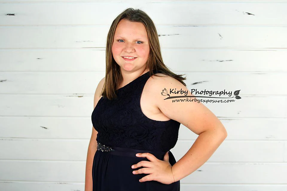 Kate Distressed White Shiplap Wood Backdrop designed by Arica Kirby - Image 3