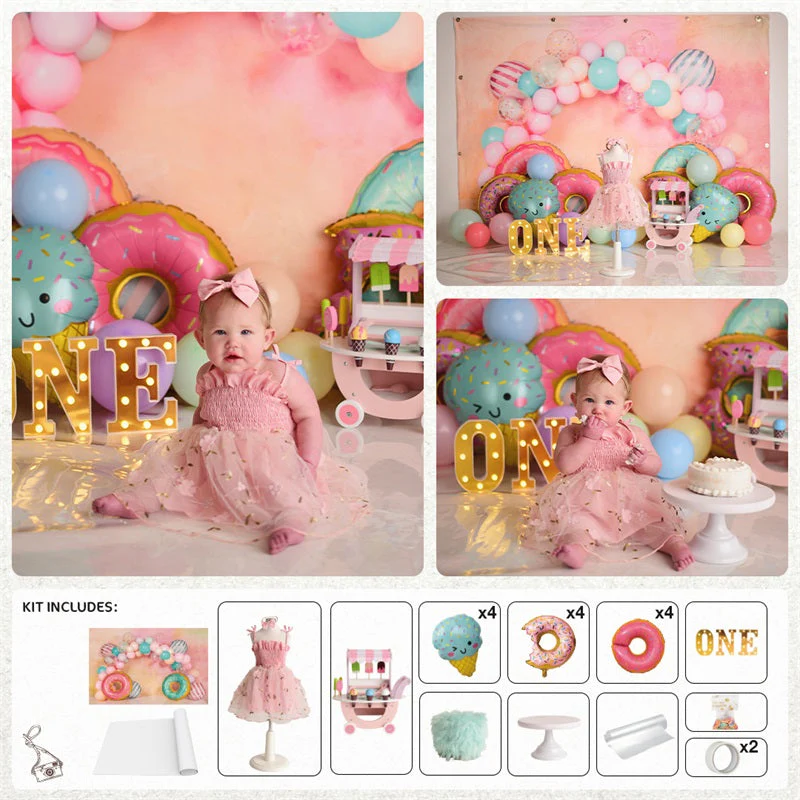 Kate Donut Cake Smash Photo Kit - Image 6