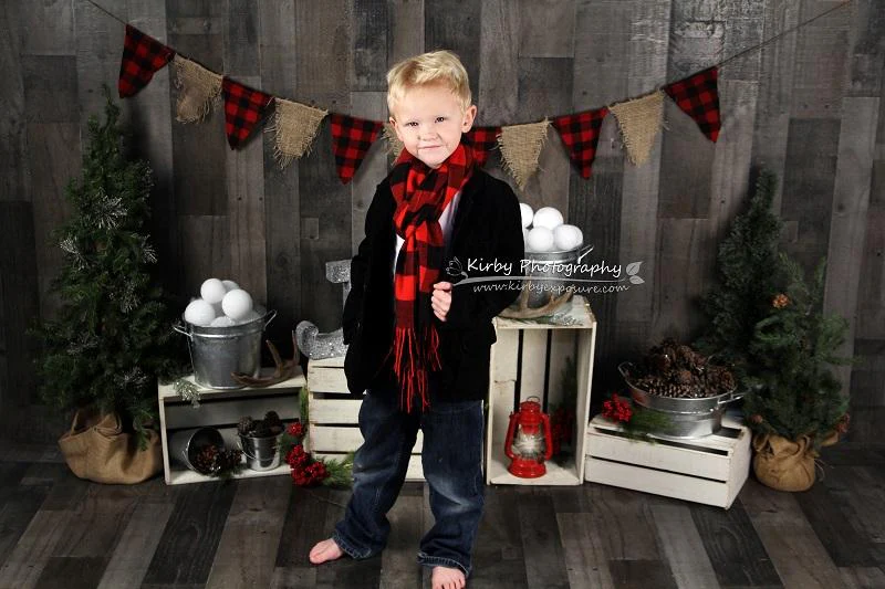 Kate Dreaming Christmas Backdrop designed by Arica Kirby - Image 4