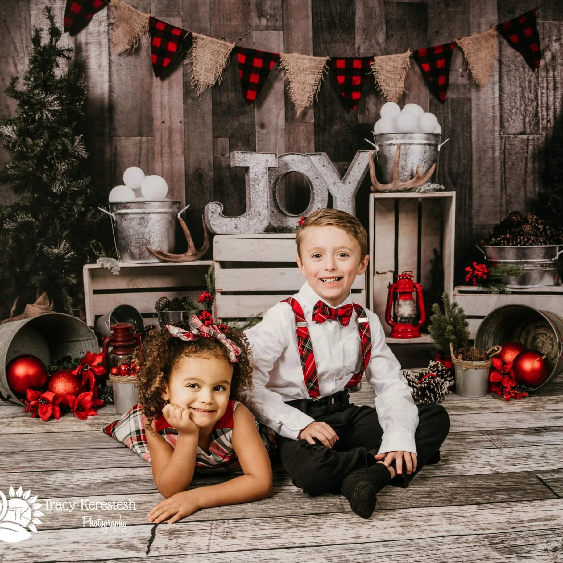 Kate Dreaming Christmas Backdrop designed by Arica Kirby - Image 5