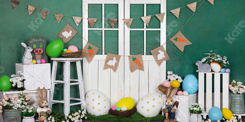 Kate Easter Backdrop Barn Door Designed by Emetselch - Image 4