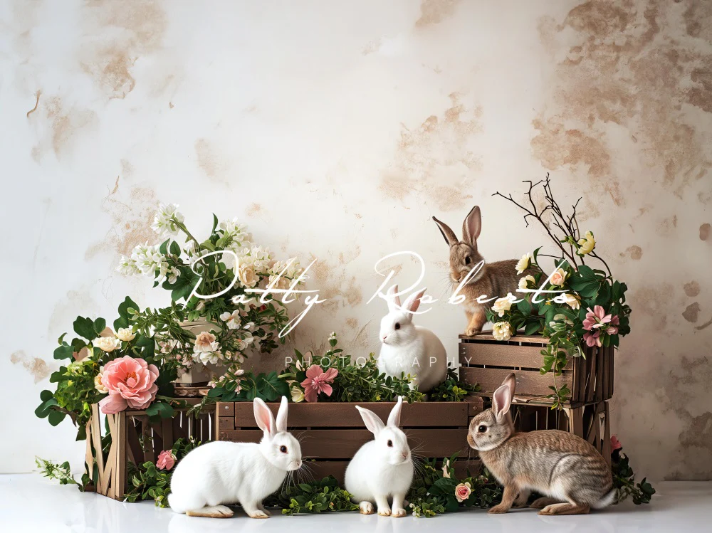 Kate Easter Bunnies Backdrop Designed by Patty Robert - Image 3