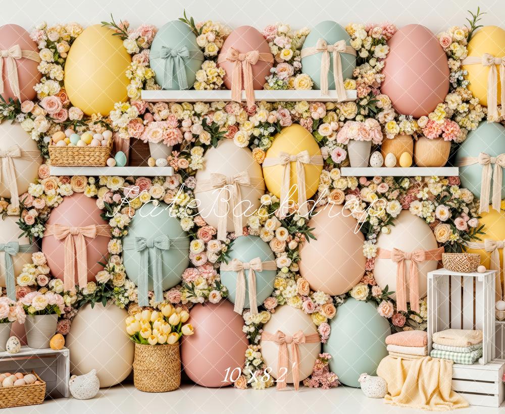 Kate Easter Bunny Eggs Pastel Backdrop Designed by Patty Robert - Image 8