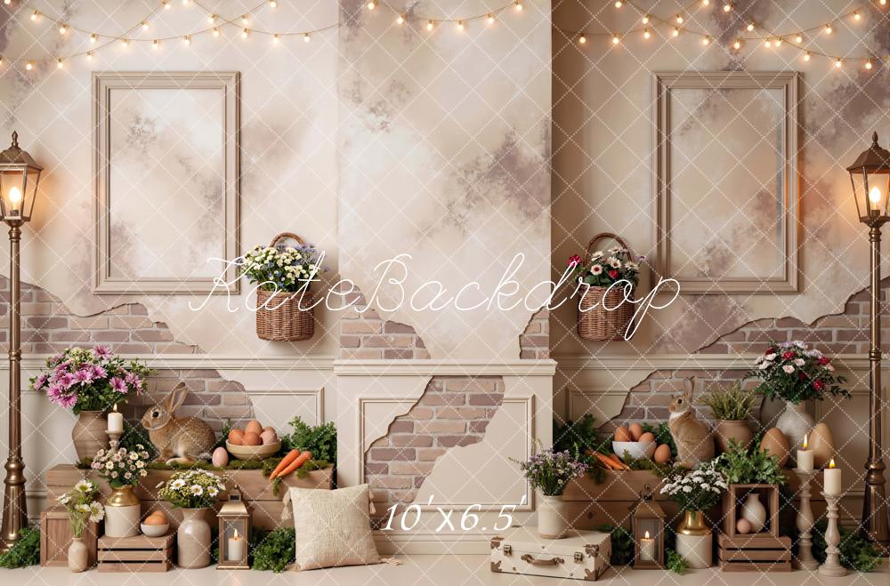 Kate Easter Bunny Eggs Rustic Backdrop Designed by Mini MakeBelieve - Image 4