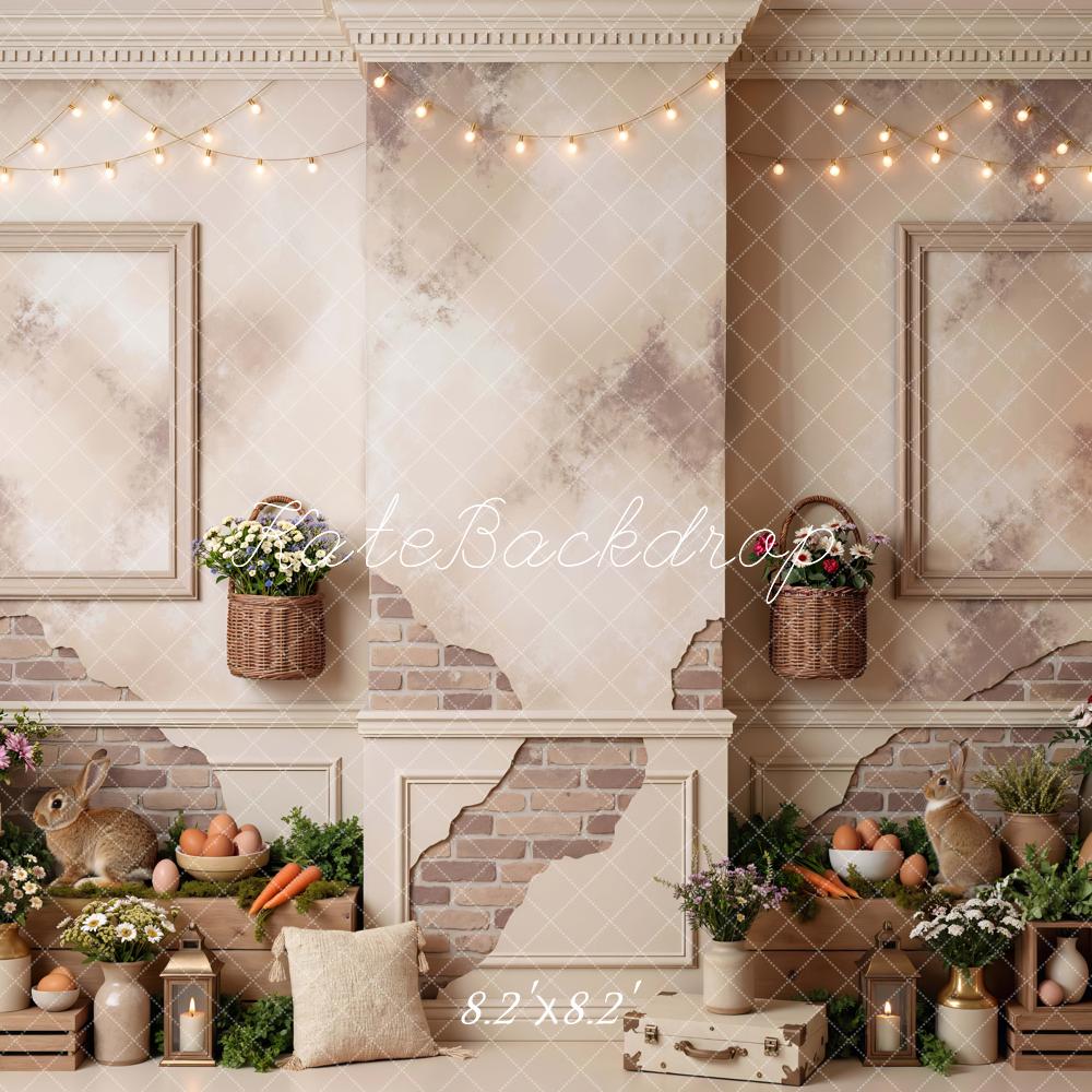 Kate Easter Bunny Eggs Rustic Backdrop Designed by Mini MakeBelieve - Image 5