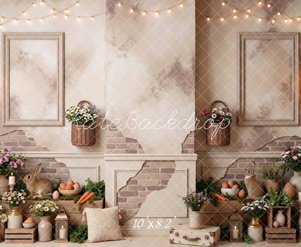 Kate Easter Bunny Eggs Rustic Backdrop Designed by Mini MakeBelieve - Image 6