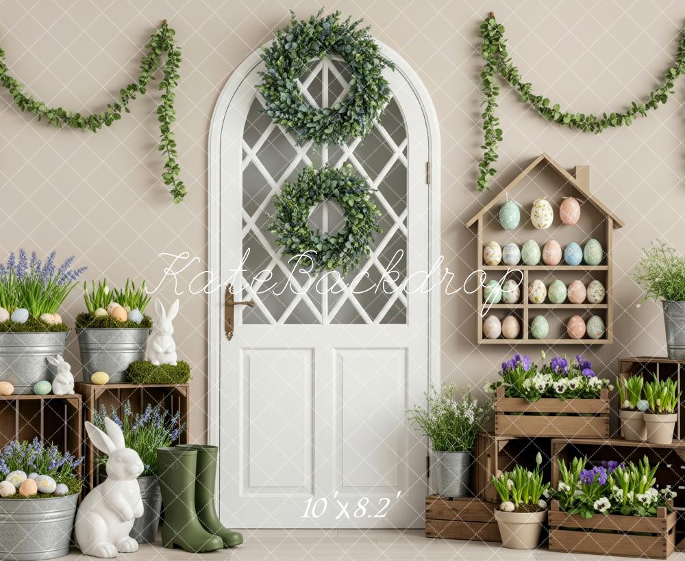 Kate Easter Bunny Eggs Spring Greenery Backdrop Designed by Patty Robert - Image 6