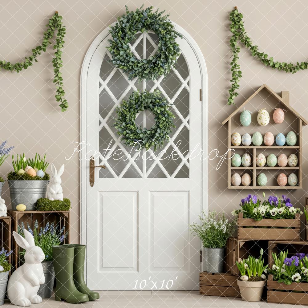 Kate Easter Bunny Eggs Spring Greenery Backdrop Designed by Patty Robert - Image 7