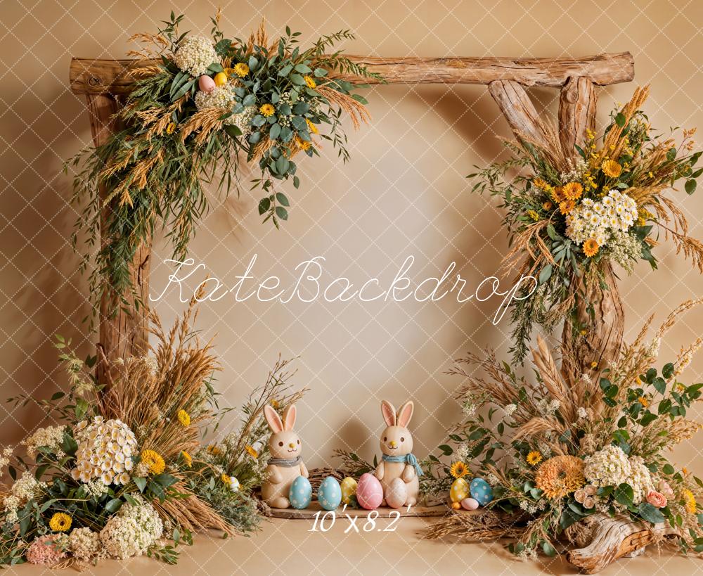 Kate Easter Bunny Eggs Wooden Arch Backdrop Designed by Emetselch - Image 6
