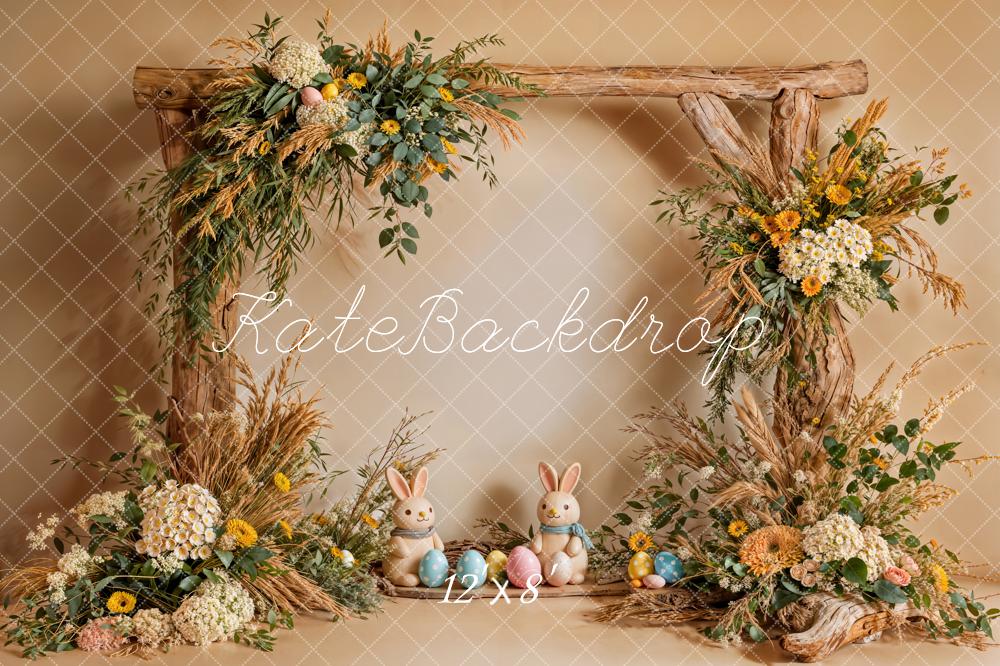 Kate Easter Bunny Eggs Wooden Arch Backdrop Designed by Emetselch - Image 8
