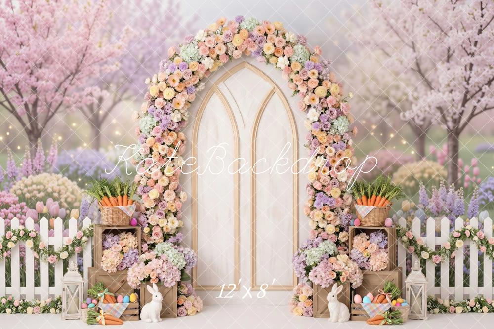 Kate Easter Bunny Floral Arch Garden Backdrop Designed by Mini MakeBelieve - Image 8
