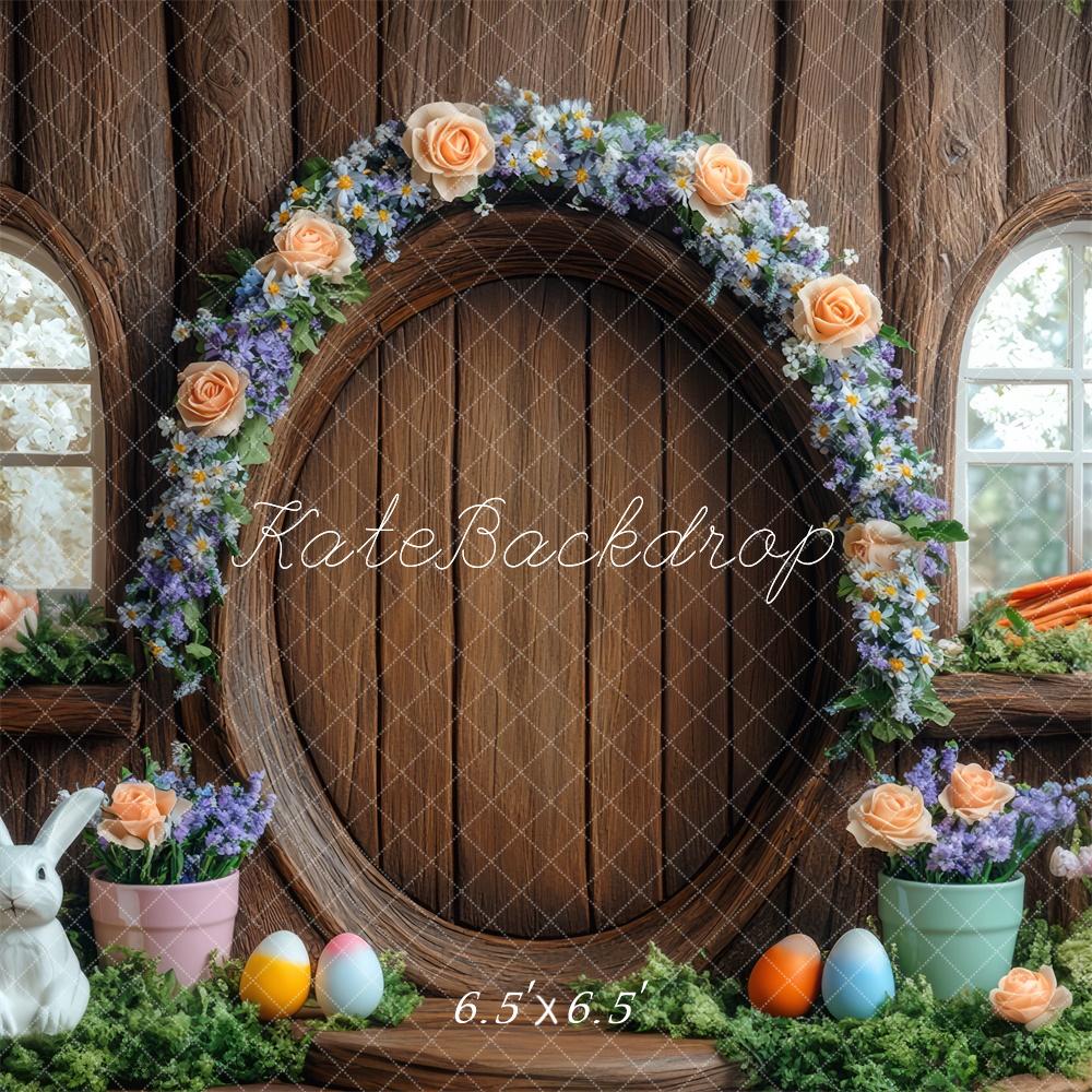 Kate Easter Bunny Floral Arch Tree House Backdrop Designed by Mini MakeBelieve - Image 5
