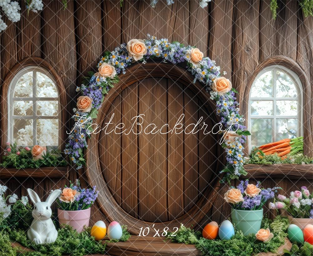 Kate Easter Bunny Floral Arch Tree House Backdrop Designed by Mini MakeBelieve - Image 8