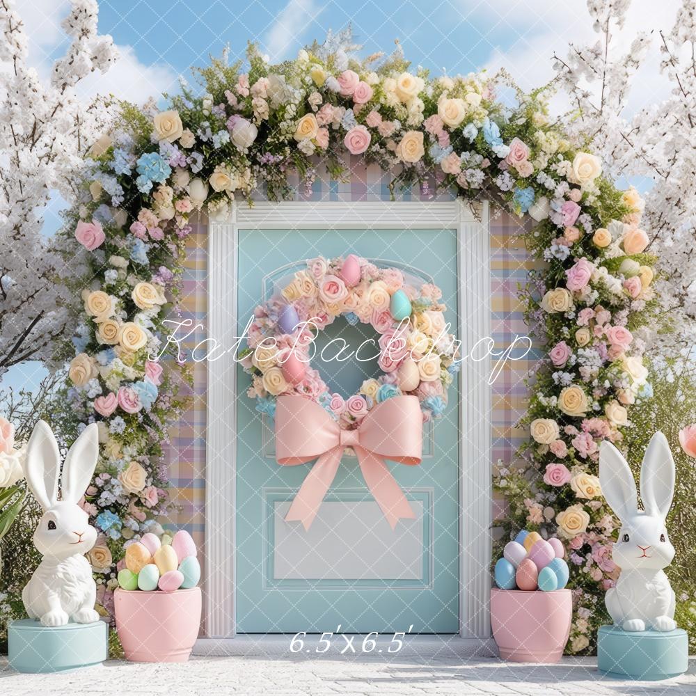 Kate Easter Bunny Flower Arch Backdrop Designed by Mini MakeBelieve - Image 4