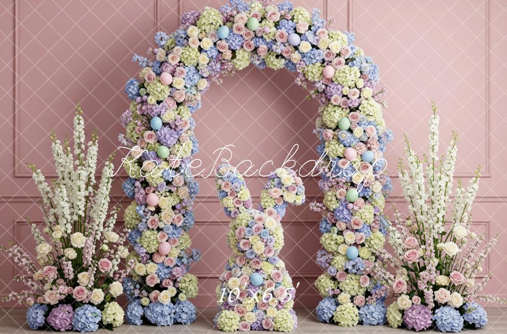 Kate Easter Bunny Flower Arch  Backdrop Designed by Patty Robert - Image 4
