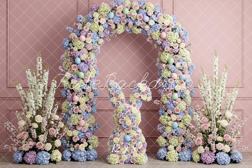 Kate Easter Bunny Flower Arch  Backdrop Designed by Patty Robert - Image 8
