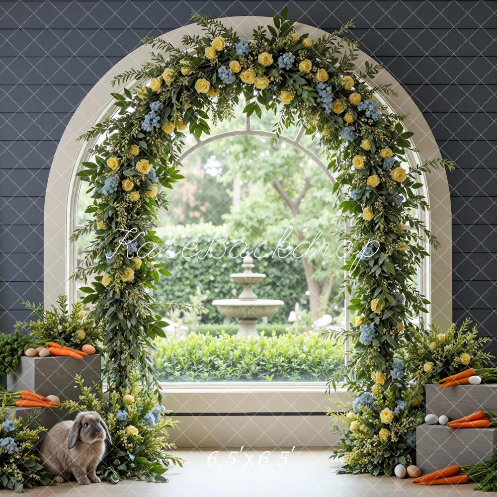 Kate Easter Bunny Arch Garden Backdrop Designed by Mini MakeBelieve - Image 2