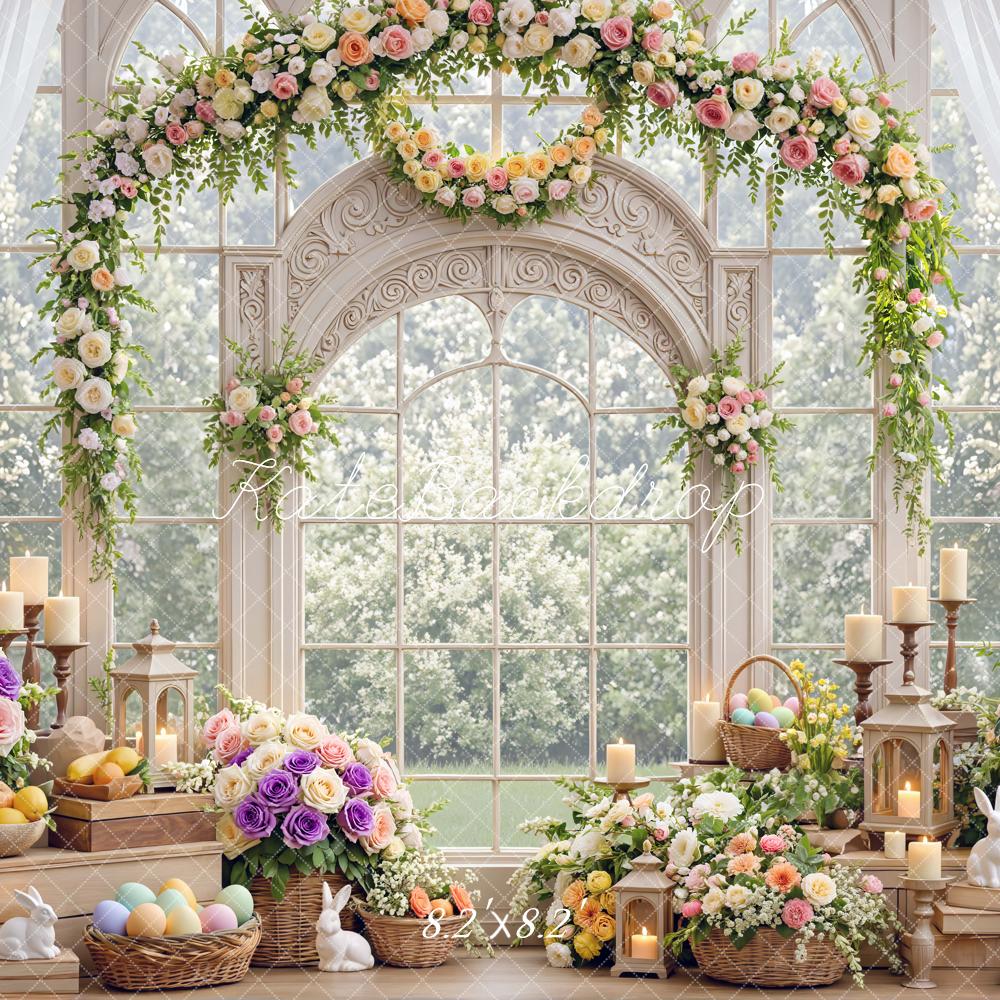 Kate Easter Bunny Garland Candles Backdrop Designed by Mini MakeBelieve - Image 5