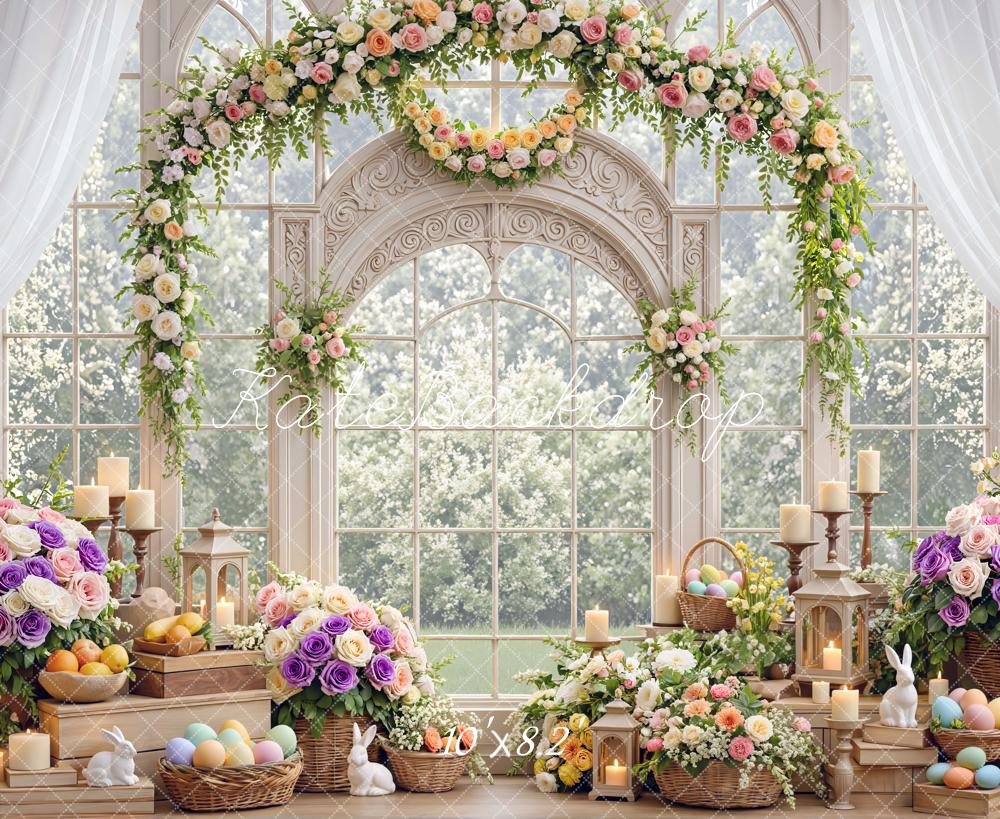 Kate Easter Bunny Garland Candles Backdrop Designed by Mini MakeBelieve - Image 6