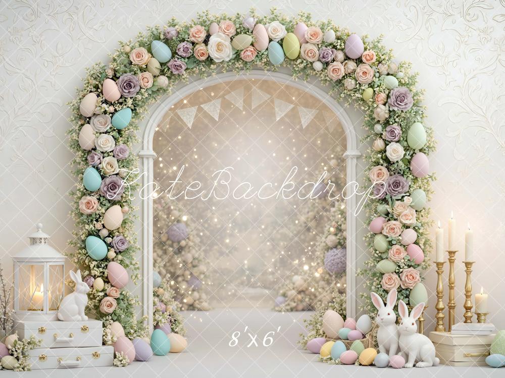 Kate Easter Bunny Garland Eggs Backdrop Designed by Mini MakeBelieve - Image 3