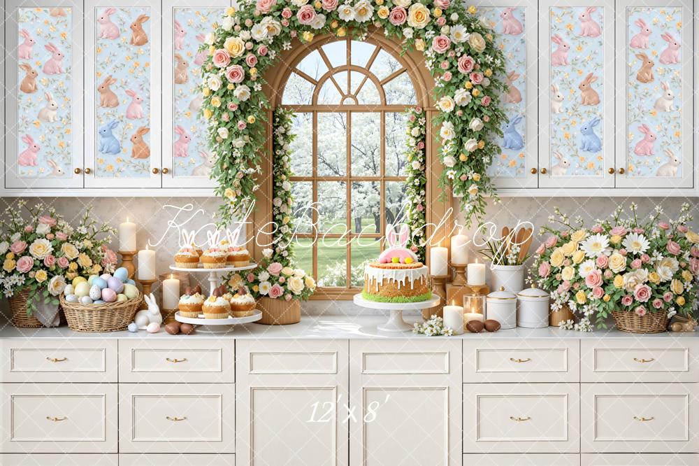 Kate Easter Bunny Garland Kitchen Backdrop Designed by Mini MakeBelieve - Image 8