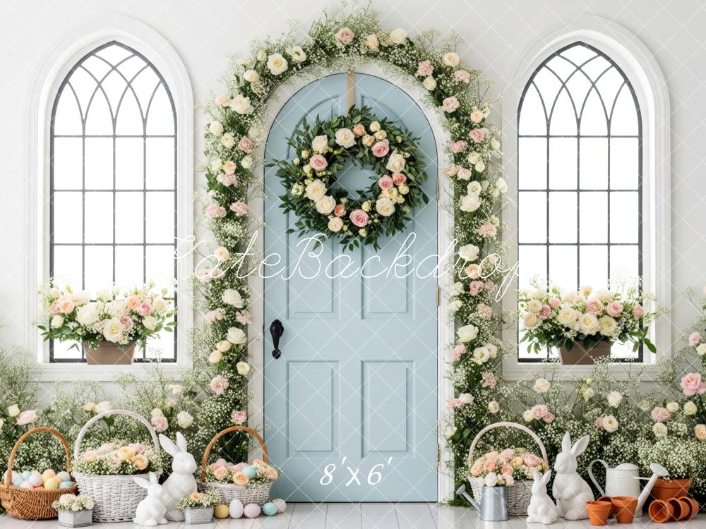 Kate Easter Bunny Garland Pastel Door Backdrop Designed by Patty Robert - Image 3