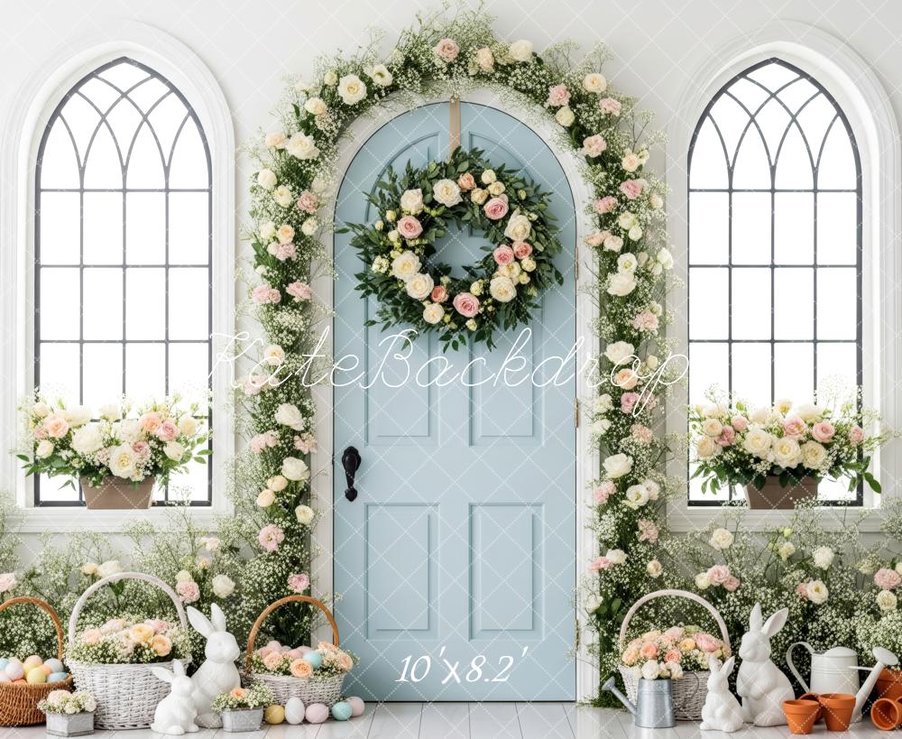 Kate Easter Bunny Garland Pastel Door Backdrop Designed by Patty Robert - Image 6