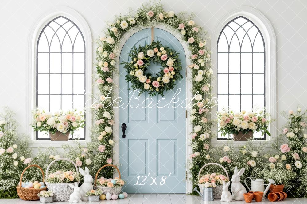 Kate Easter Bunny Garland Pastel Door Backdrop Designed by Patty Robert - Image 8