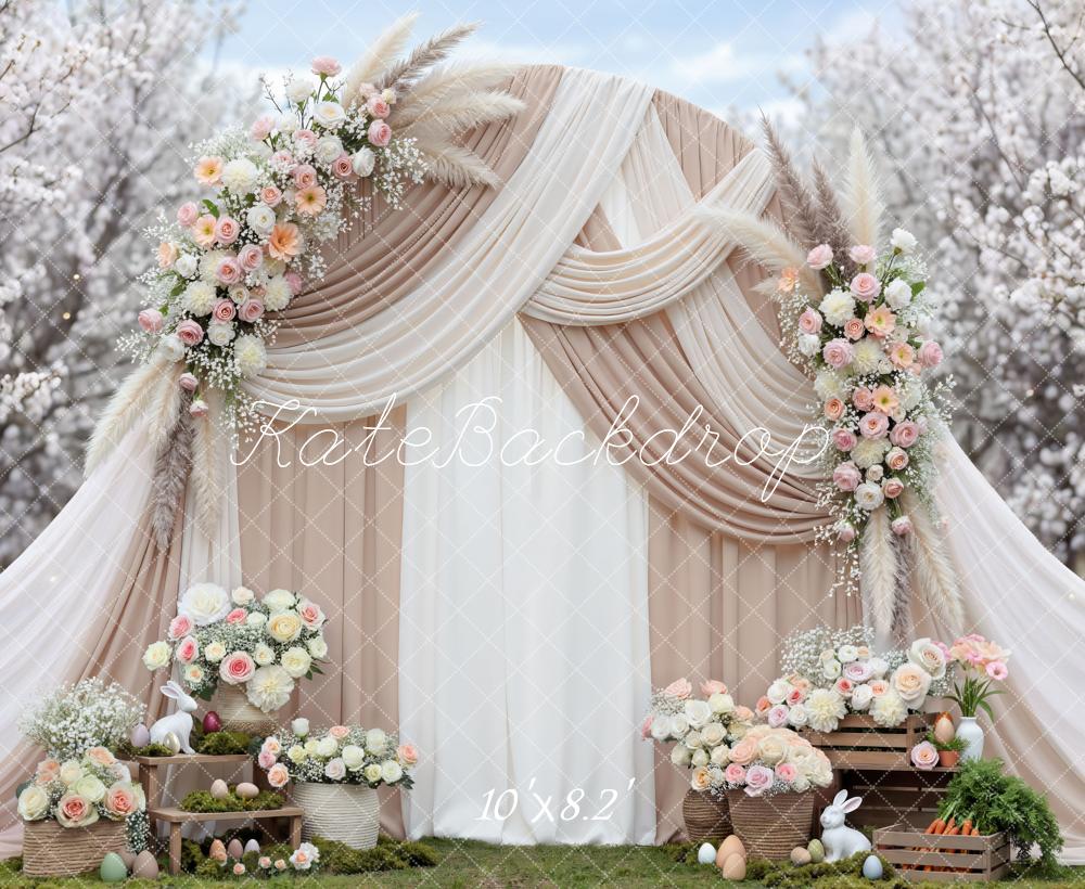 Kate Easter Bunny Garland Spring Garden Backdrop Designed by Mini MakeBelieve - Image 6