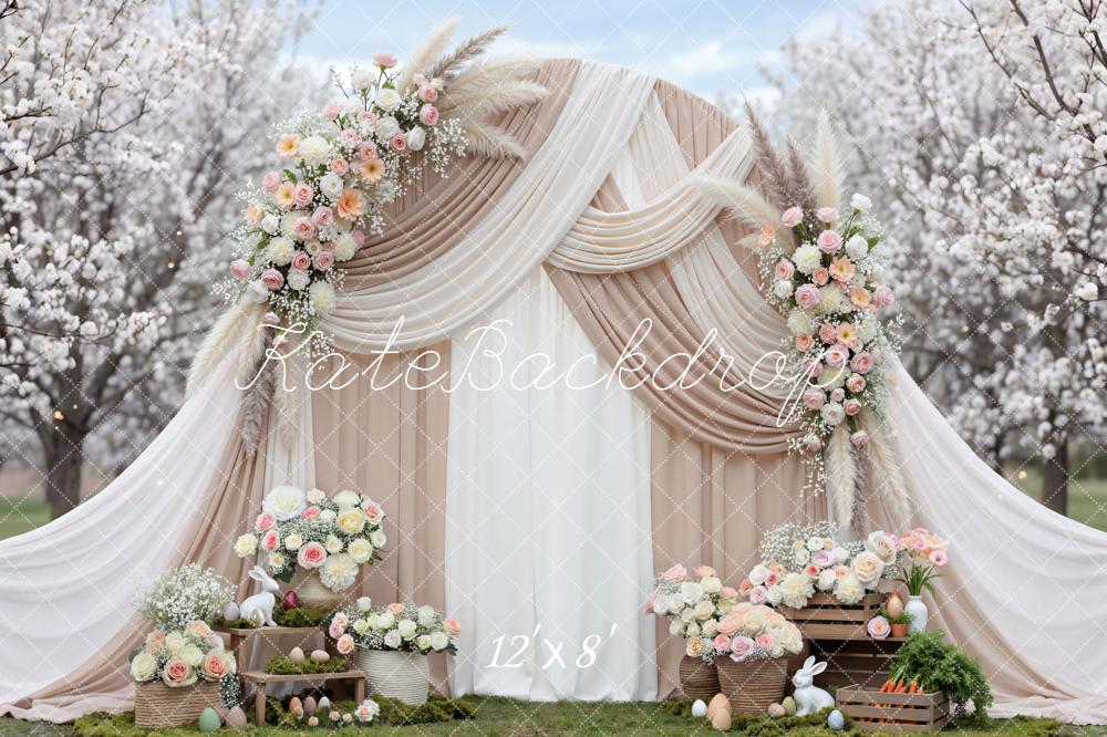 Kate Easter Bunny Garland Spring Garden Backdrop Designed by Mini MakeBelieve - Image 8