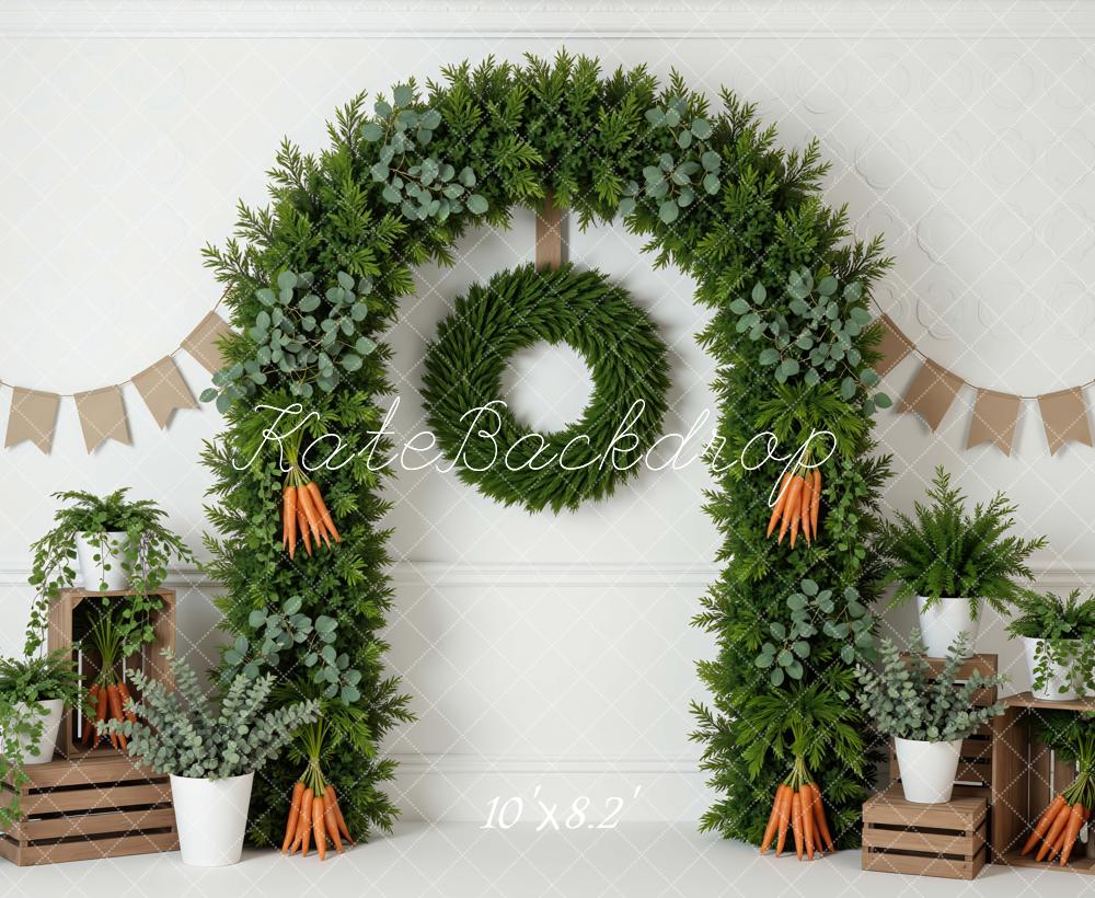 Kate Easter Carrots Crates Greenery Backdrop Designed by Mini MakeBelieve - Image 6