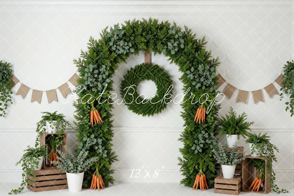 Kate Easter Carrots Crates Greenery Backdrop Designed by Mini MakeBelieve - Image 8