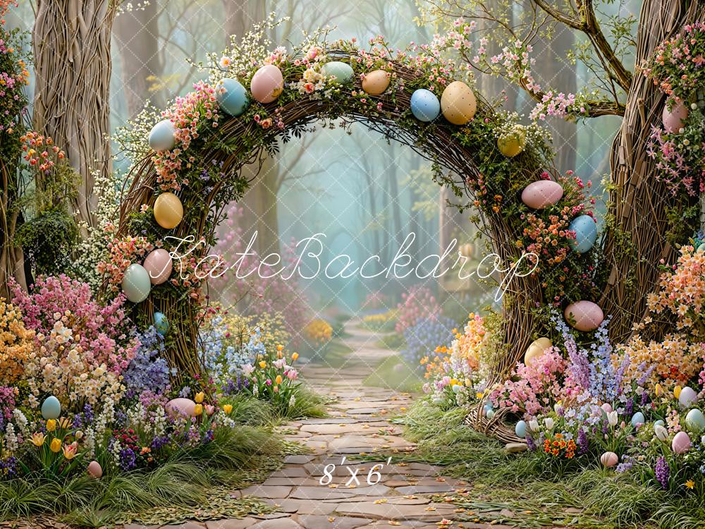 Kate Easter Egg Arch Forest Backdrop Designed by Emetselch - Image 3