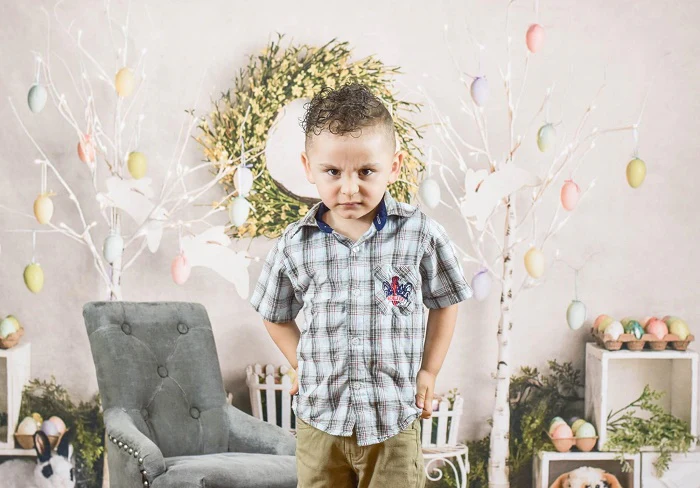 Kate Easter Egg Trees and Bunnies Backdrop Designed By Mandy Ringe Photography - Image 4