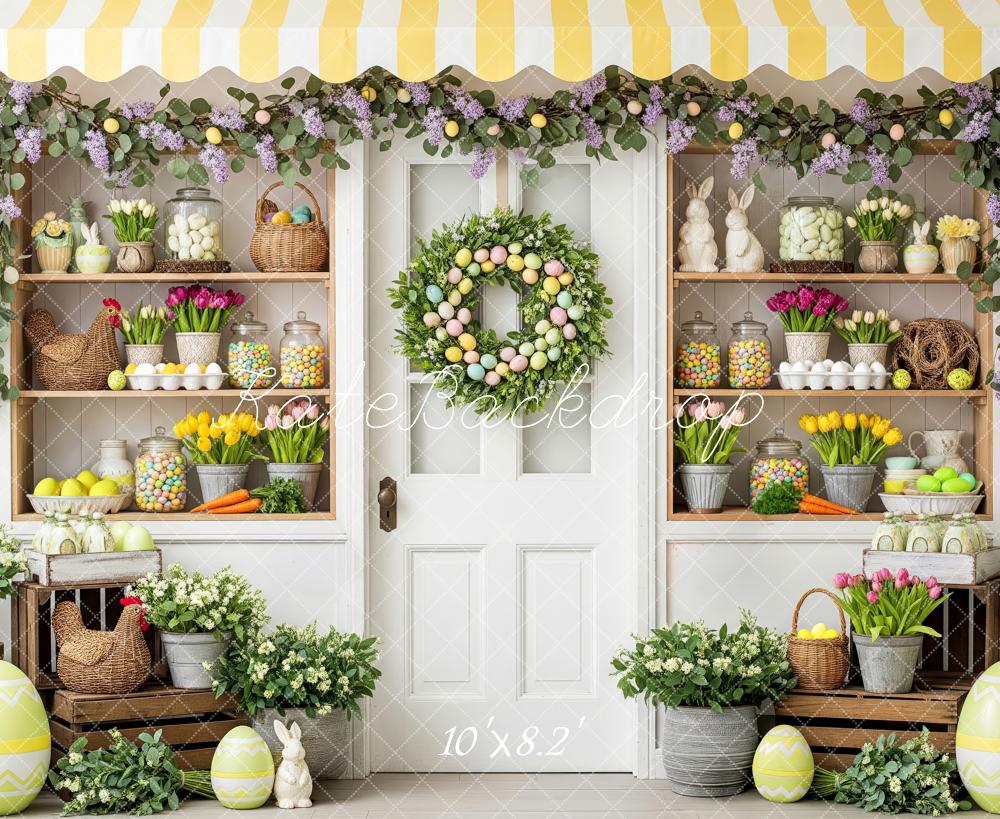 Kate Easter Garland Eggs Market Backdrop Designed by Patty Robert - Image 7