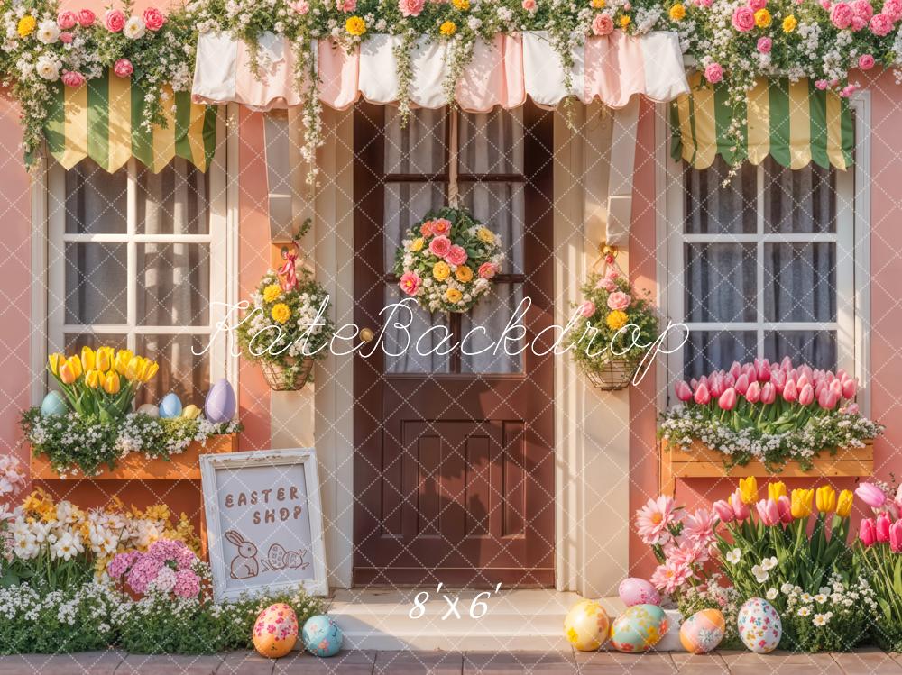 Kate Easter Shop Flowers Eggs Backdrop Designed by Emetselch - Image 3