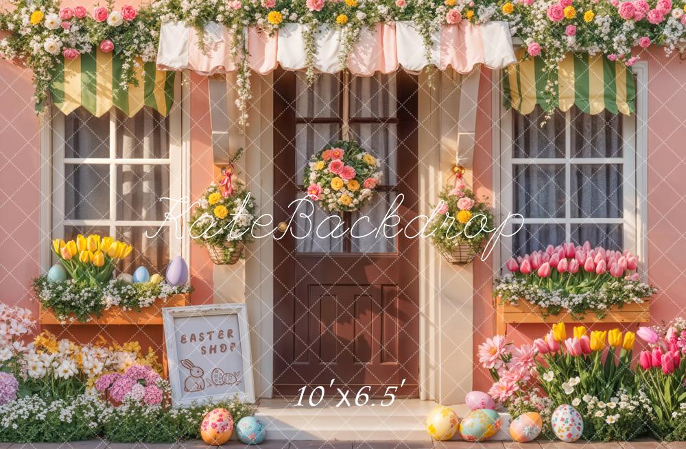 Kate Easter Shop Flowers Eggs Backdrop Designed by Emetselch - Image 4