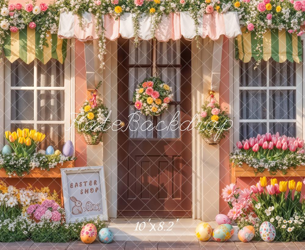 Kate Easter Shop Flowers Eggs Backdrop Designed by Emetselch - Image 5