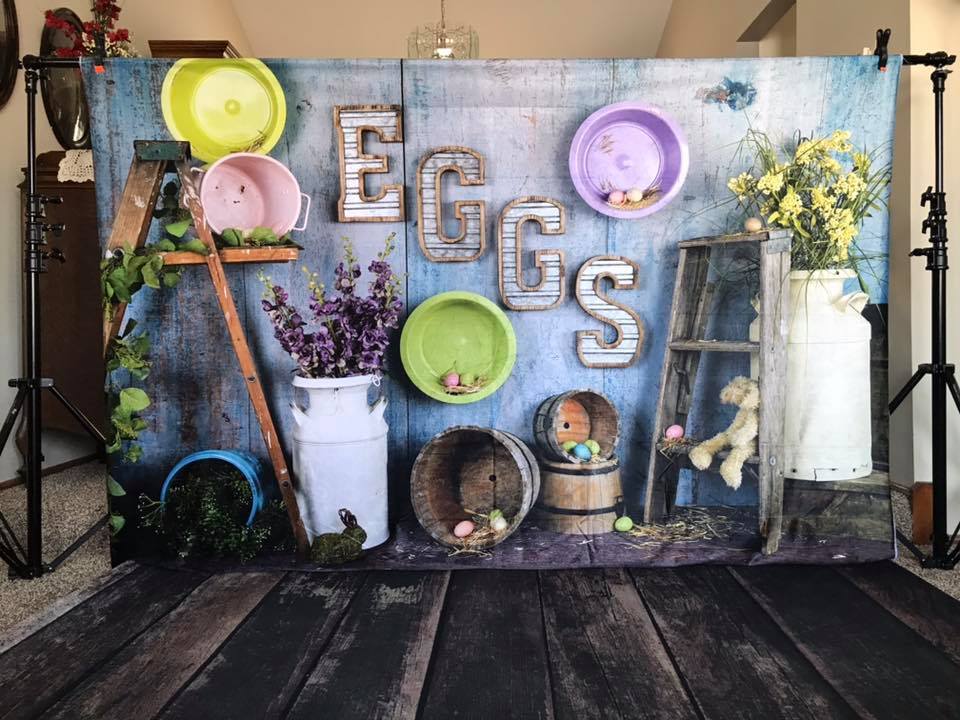 Kate Egg-celent Easter Backdrop designed by Arica Kirby - Image 2