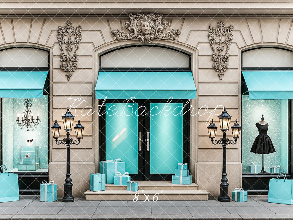 Kate Elegant Boutique Fashion Storefront Backdrop Designed by Ashley Paul - Image 3