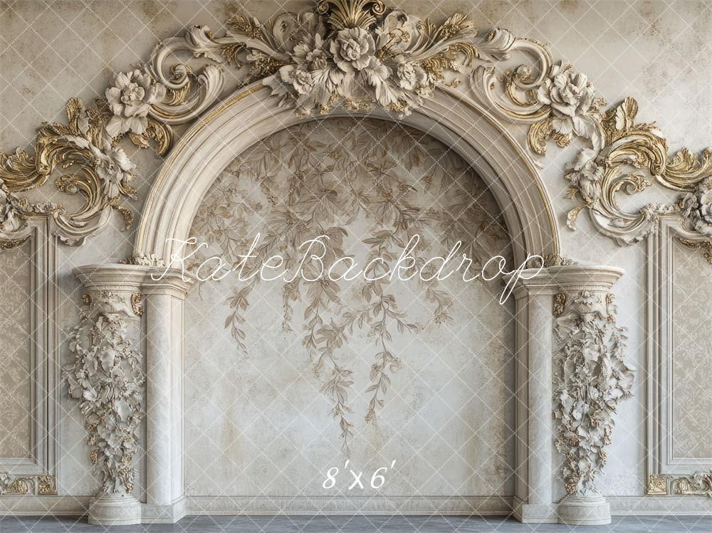 Kate Elegant Vintage Floral Arch Wall Backdrop Designed by Mini MakeBelieve - Image 3