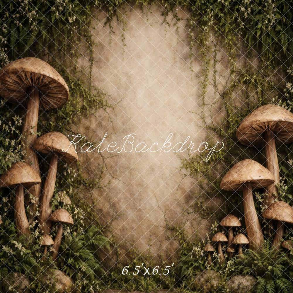 Kate Fairy Fantasy Mushrooms Ivy Backdrop Designed by Vertigo Productions - Image 2