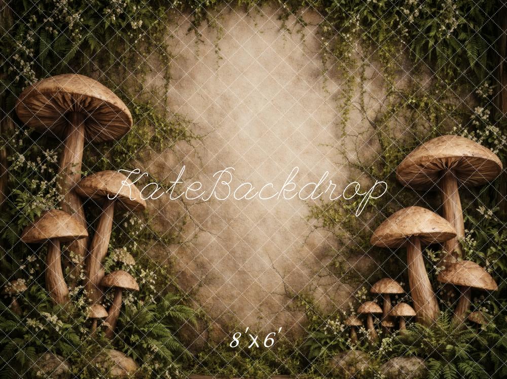 Kate Fairy Fantasy Mushrooms Ivy Backdrop Designed by Vertigo Productions - Image 3