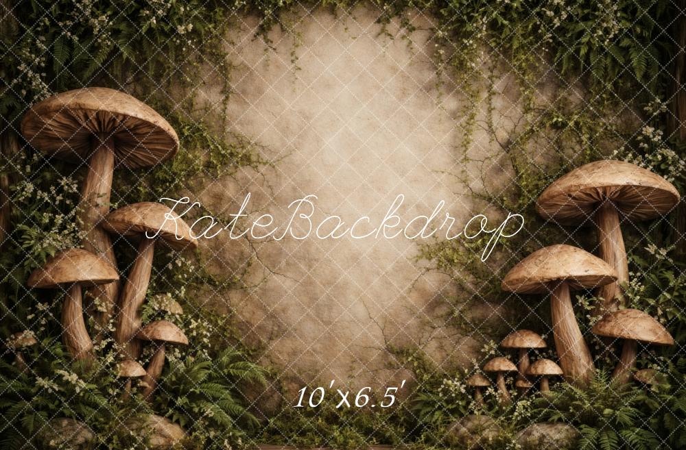 Kate Fairy Fantasy Mushrooms Ivy Backdrop Designed by Vertigo Productions - Image 4