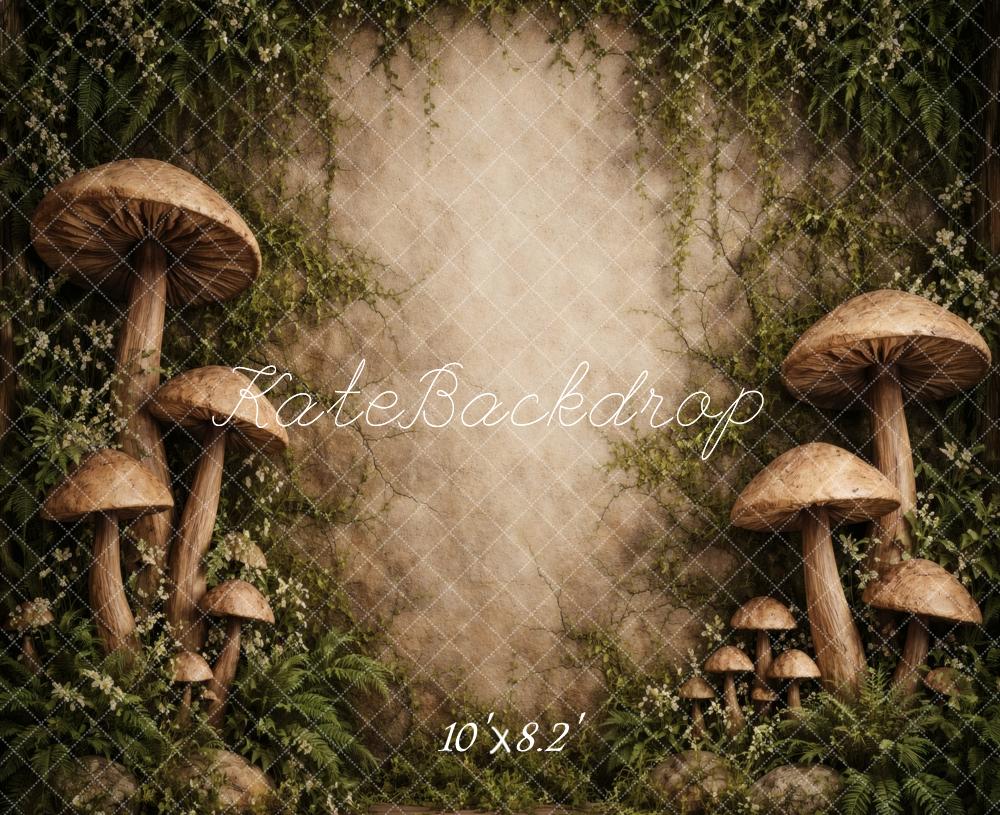 Kate Fairy Fantasy Mushrooms Ivy Backdrop Designed by Vertigo Productions - Image 6