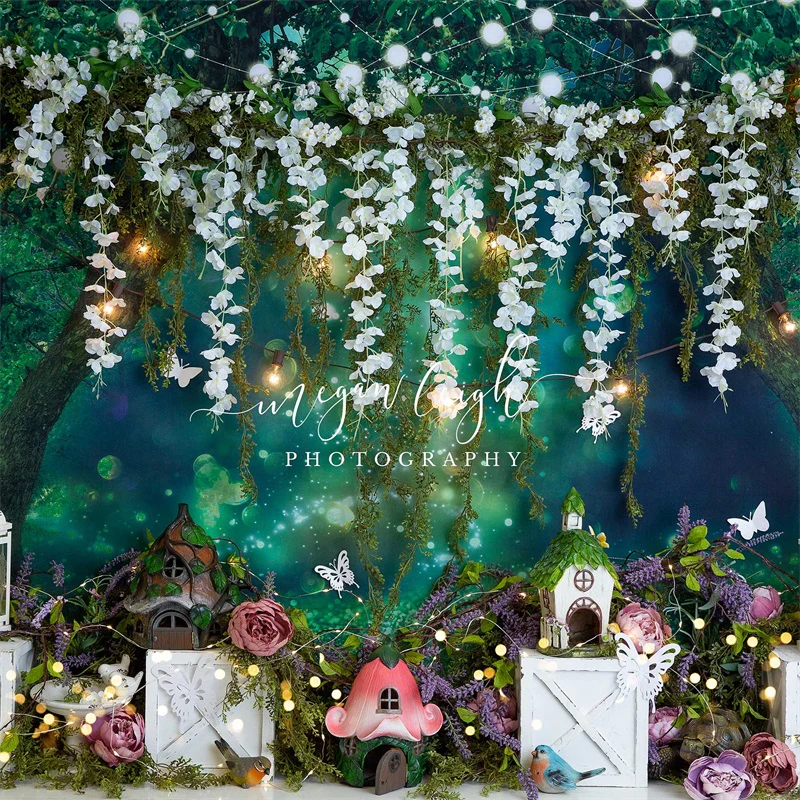 Kate Fairy Garden Forest Backdrop Designed by Megan Leigh Photography - Image 3