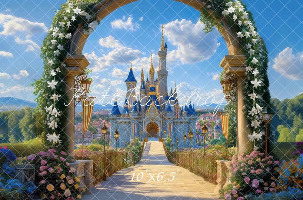Kate Fairy Tale Castle Arch Path Backdrop Designed by Mini MakeBelieve - Image 5