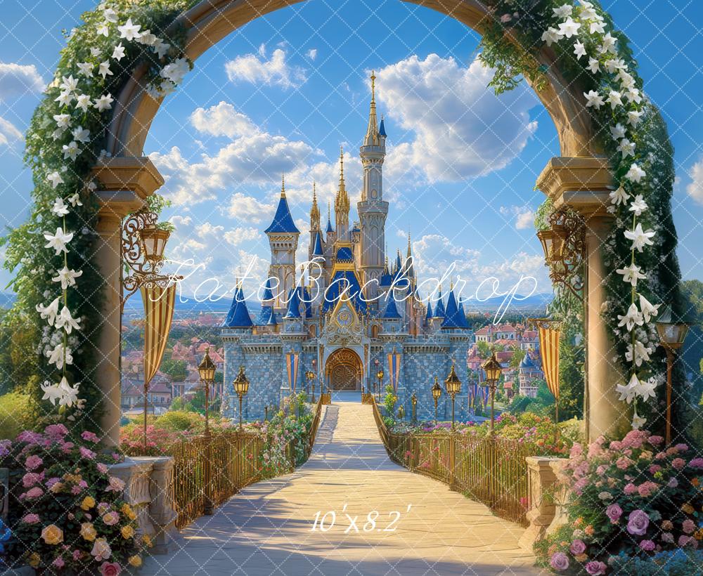 Kate Fairy Tale Castle Arch Path Backdrop Designed by Mini MakeBelieve - Image 6