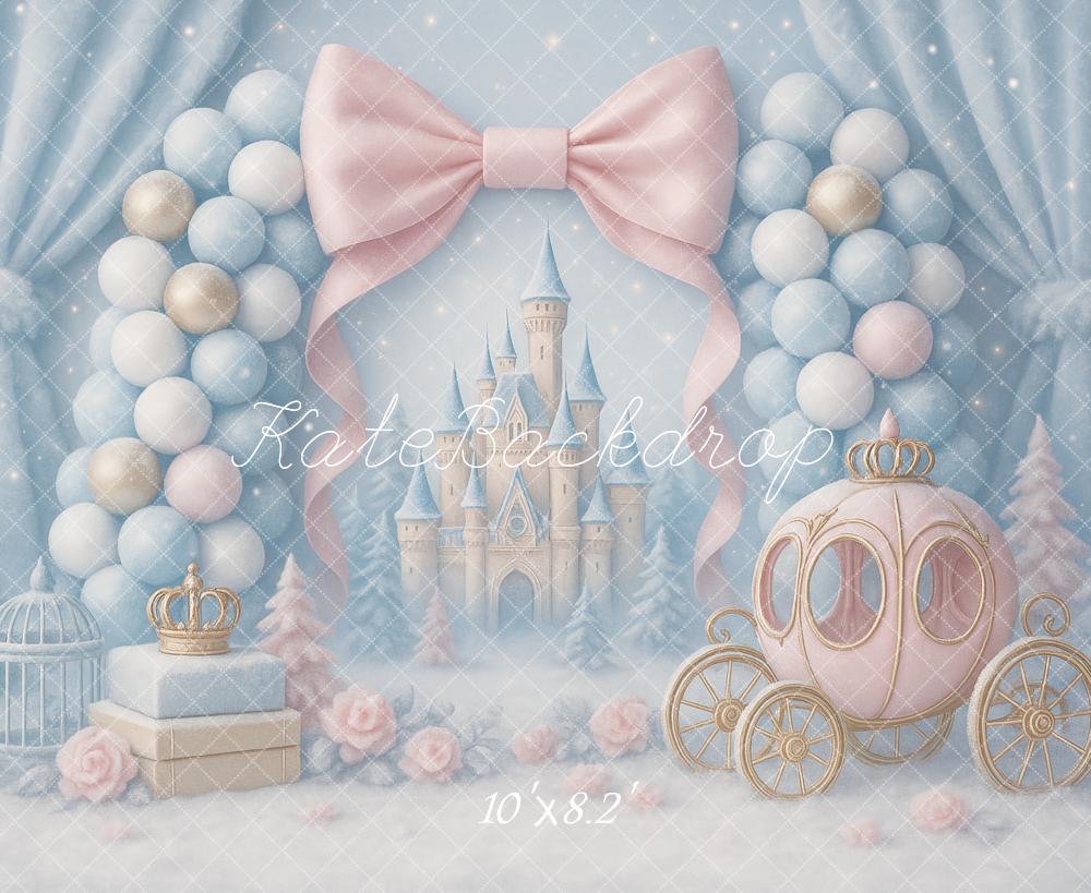 Kate Fairy Tale Castle Princess Carriage Backdrop Designed by Ashley Paul - Image 5